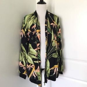 Zara Bird of Paradise Bomber Jacket